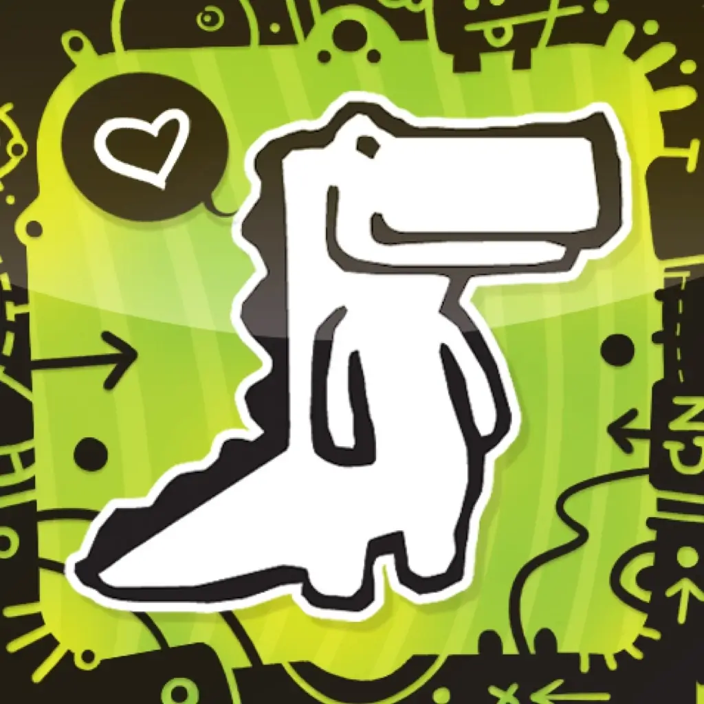 logo Crocodile is a game for company and friends