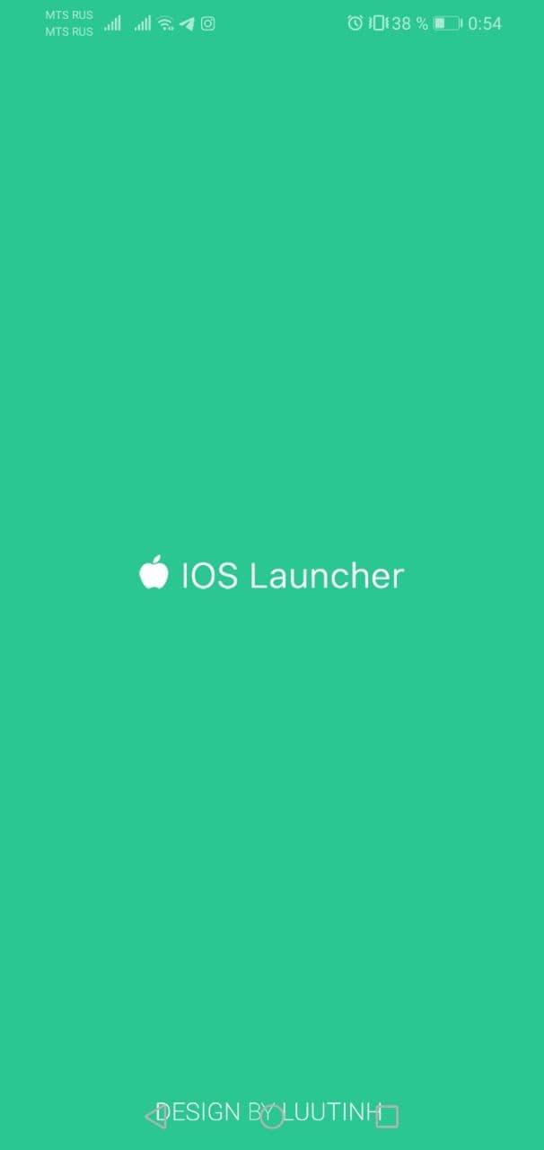 скриншот Launcher iOS 14