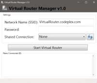 скриншот Virtual Router Manager