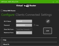 скриншот Virtual Wi-Fi Router