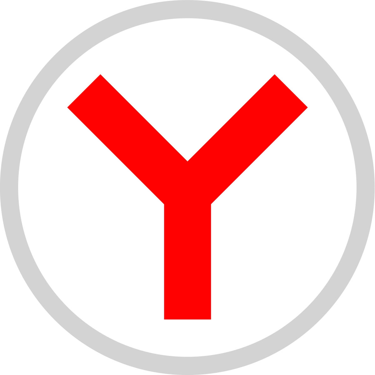 логотип Яндекс.Браузер