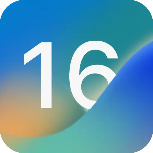 logo Launcher iOS 16