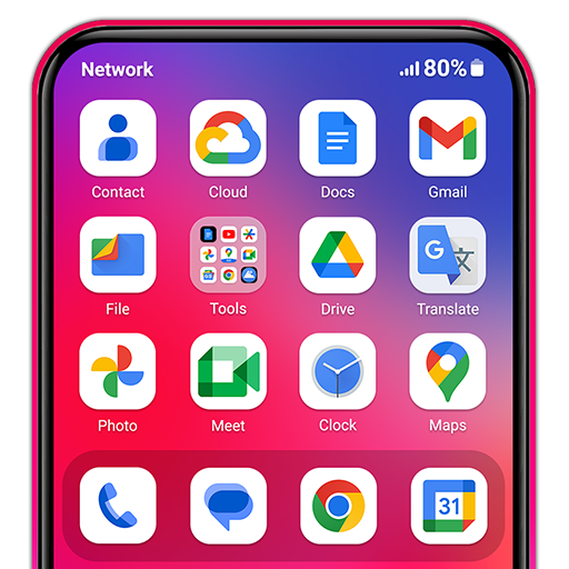 логотип HiPhone Launcher - MiniOS